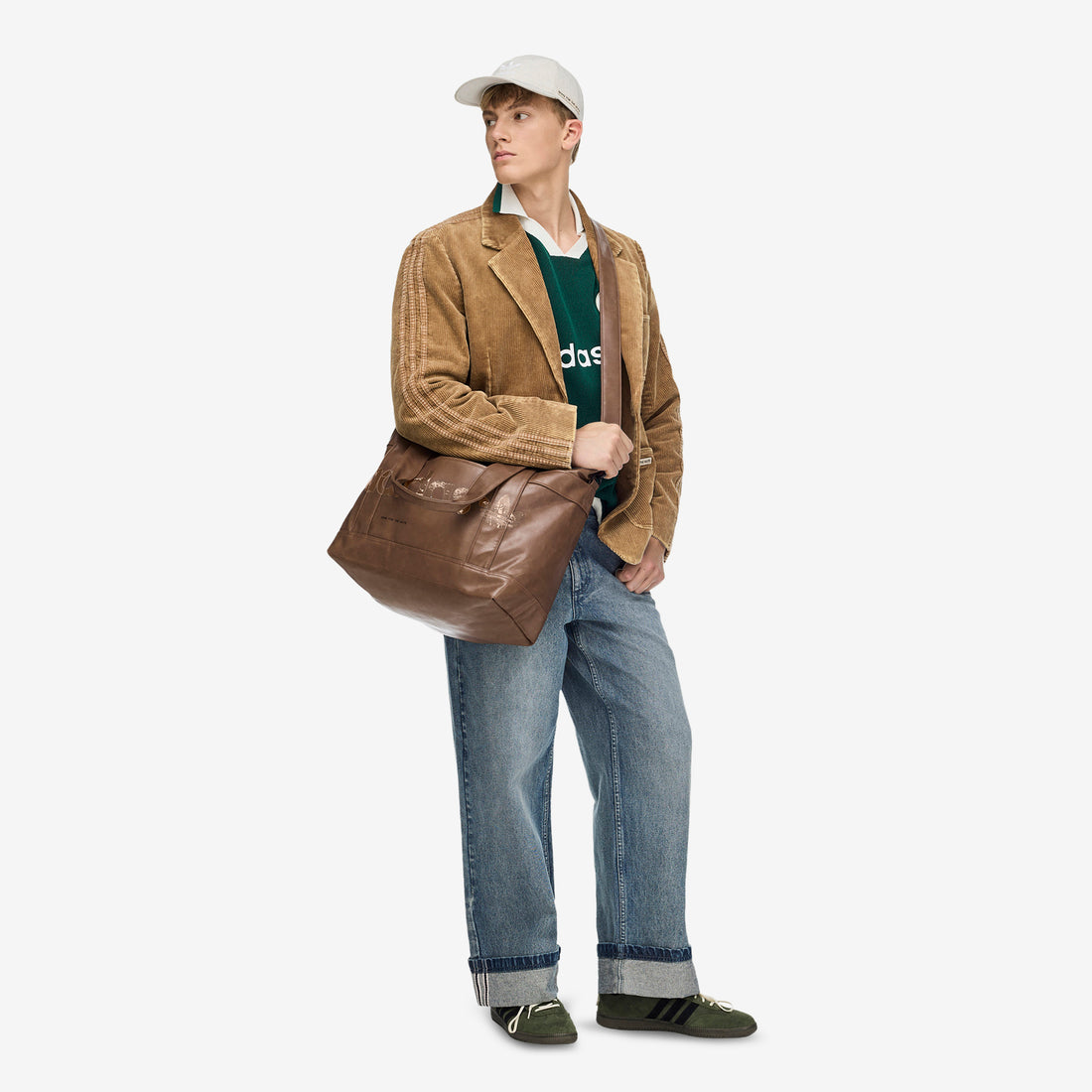 Song for the Mute x Adi008 Shoulder Bag Preloved Brown Bags