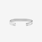 21g Polished Sterling Silver Godron Flat Bracelet