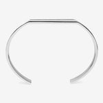 21g Polished Sterling Silver Godron Flat Bracelet