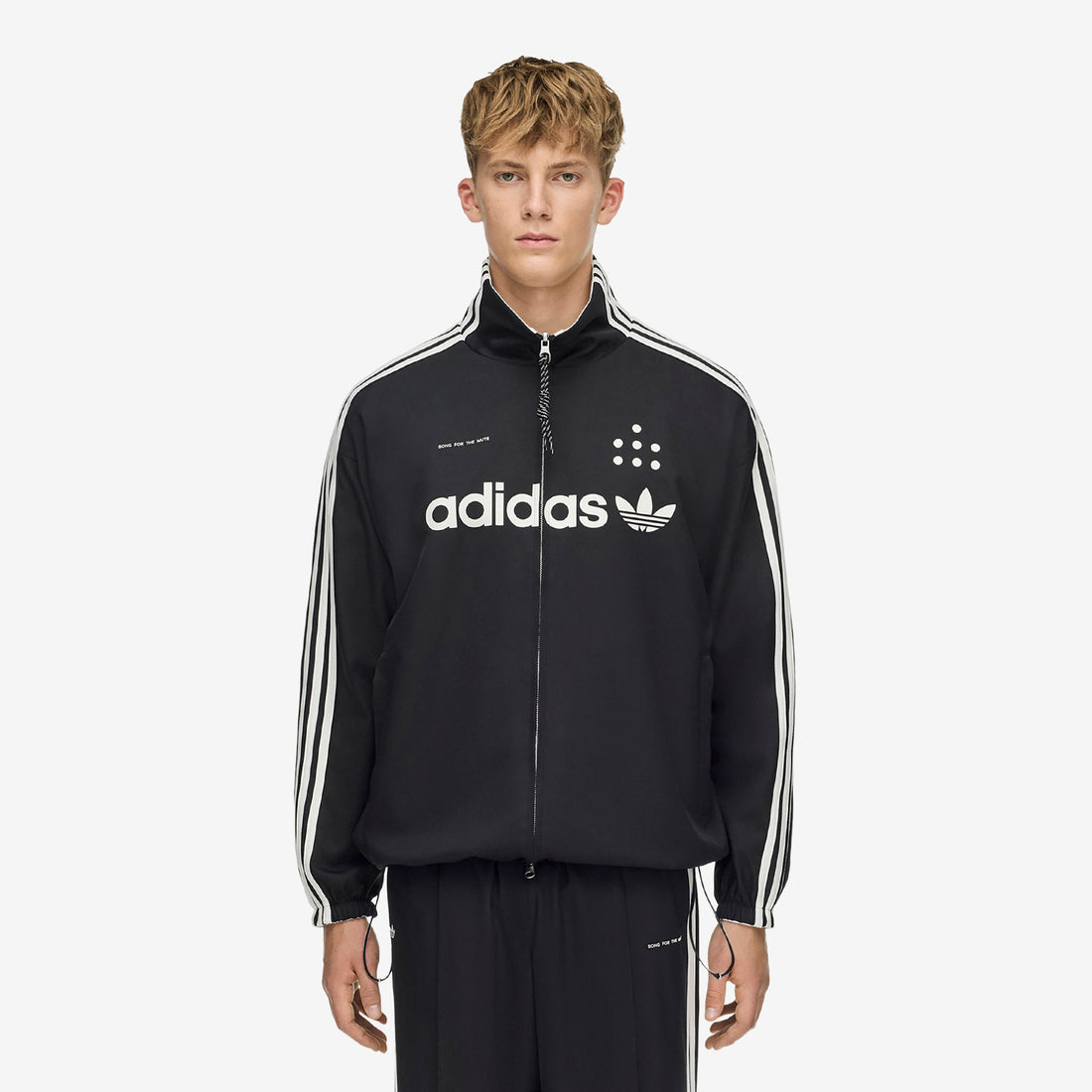 Song for the Mute x RVSB Track Top Black | Off White Jackets