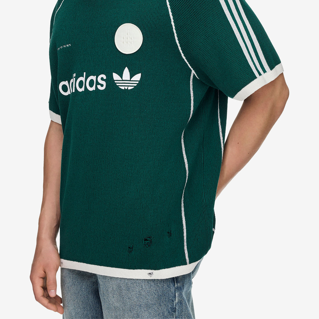 Song for the Mute x Adi008 Sweaterpolo Collegiate Green | Black Shirts