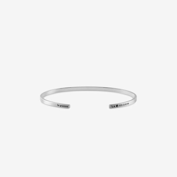 7g Brushed Sterling Silver Ribbon Bracelet Jewellery
