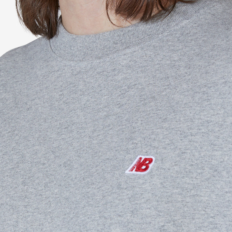 Made in USA Long Sleeve T-Shirt Athletic Grey