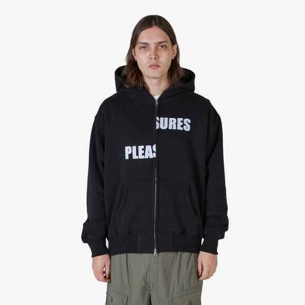 Evolution Zip Up Hoodie Black
