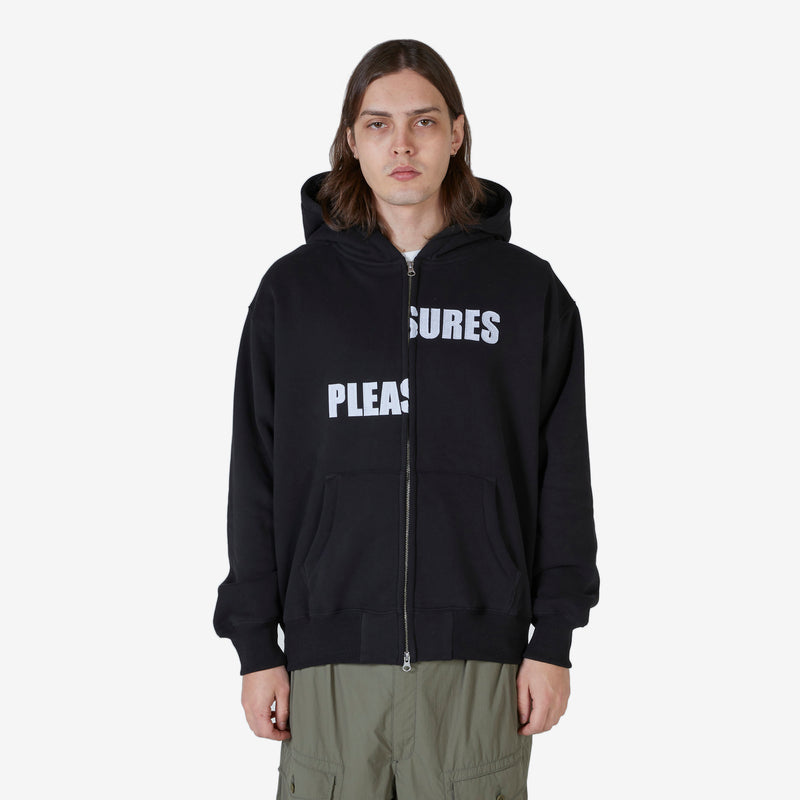 Evolution Zip Up Hoodie Black