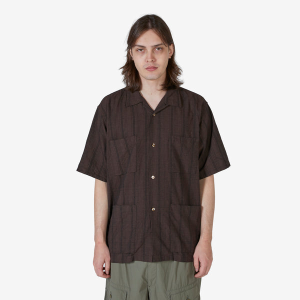 Amedeo Short Sleeve Shirt Walnut