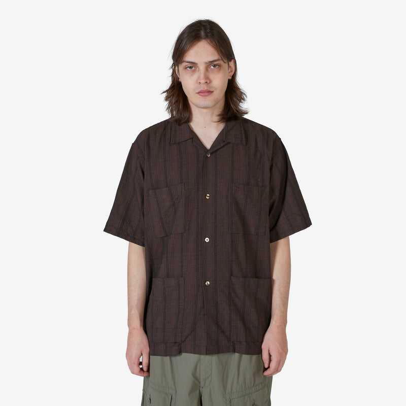 Amedeo Short Sleeve Shirt Walnut