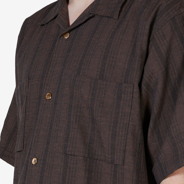 Amedeo Short Sleeve Shirt Walnut