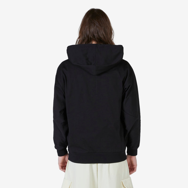 ESC Knit Pullover Hoodie Black