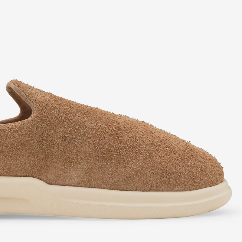 Pelli Hairy Suede Chestnut | Shortbread