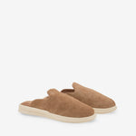 Pelli Hairy Suede Chestnut | Shortbread