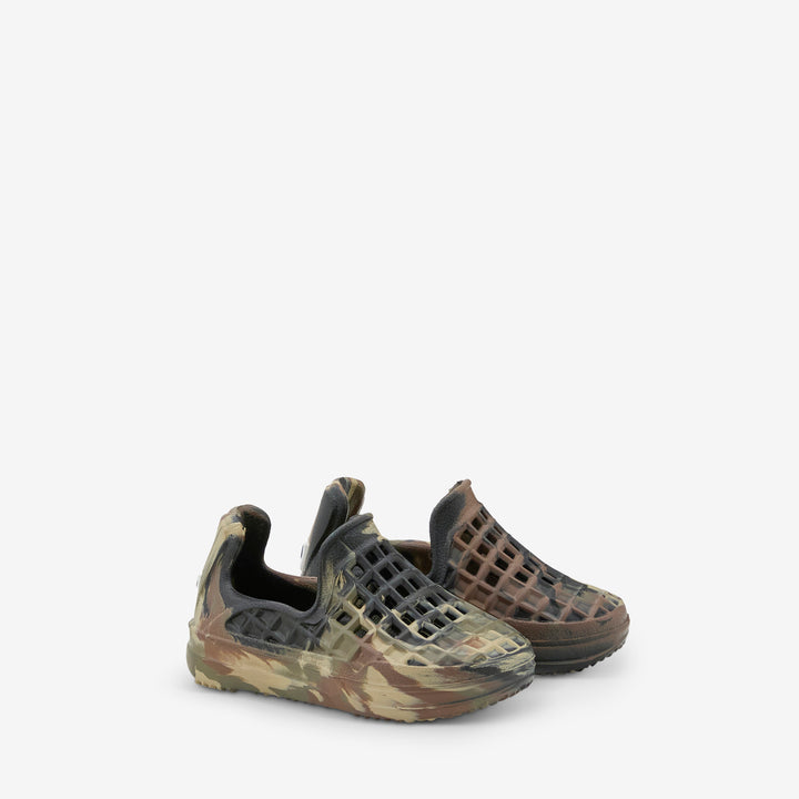 Kid's Scenario Woodland Camo Front
