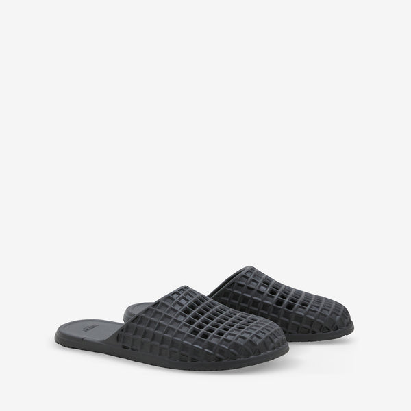 Rosa Slide Jet Black Footwear
