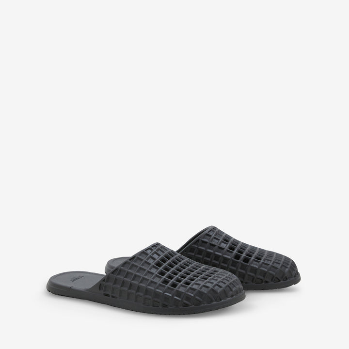 Rosa Slide Jet Black Front