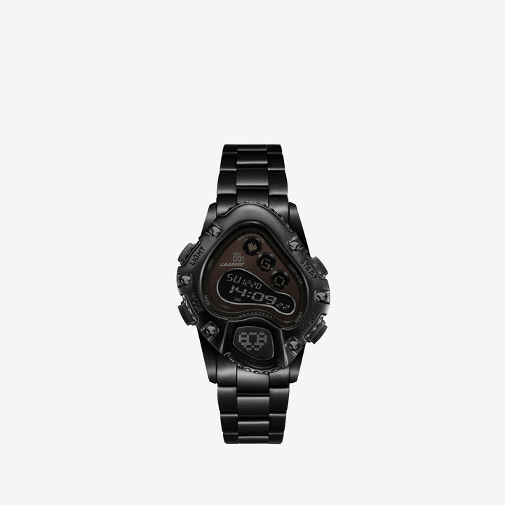 SINNGOUKI SGK001 Black Precision Steel | Black Translucent Bezel | Black Dial 41mm Front