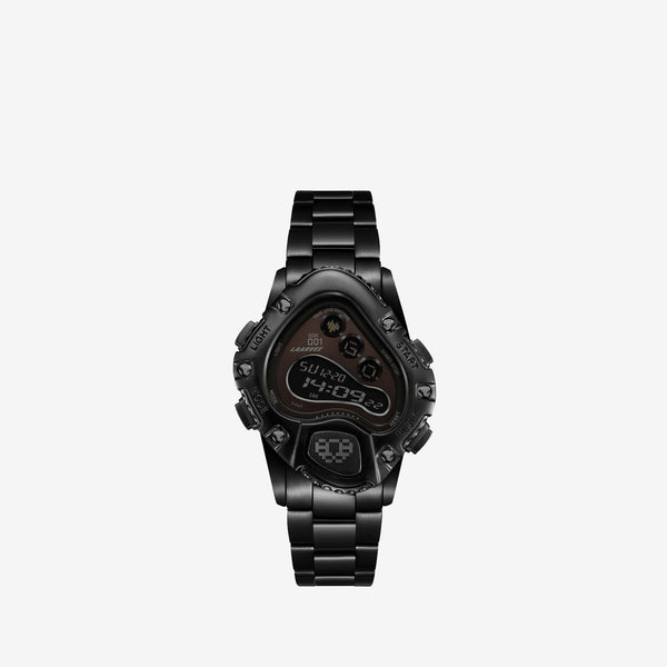 SINNGOUKI SGK001 Black Precision Steel | Black Translucent Bezel | Black Dial Jewellery