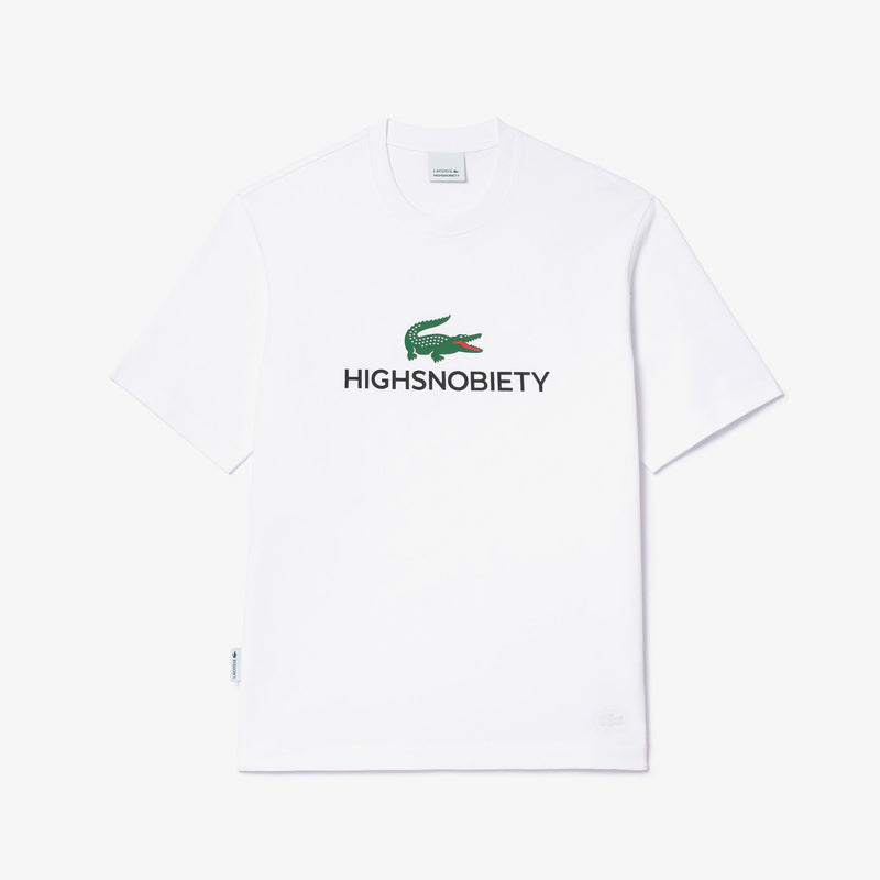 Lacoste x Highsnobiety Heavy Jersey T-Shirt White