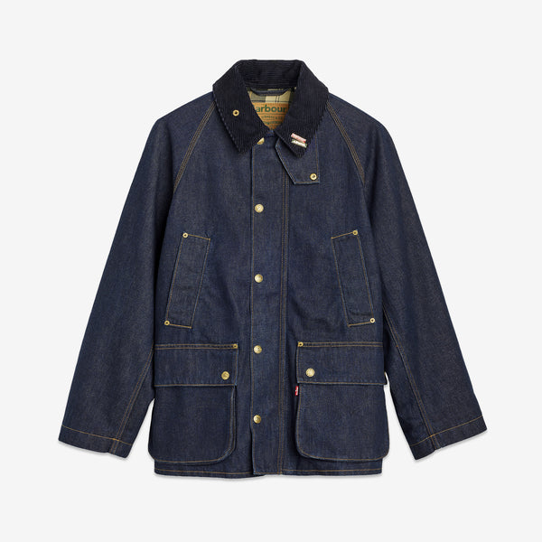 Barbour x Bedale OS Dark Rinsed Denim Jackets