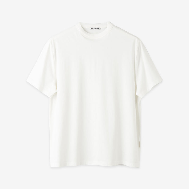 New Box T-Shirt White Clean Jersey