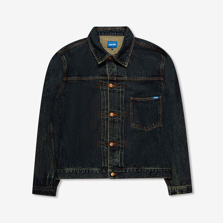 Danijel Jacket Dirty Indigo Front
