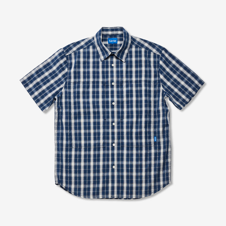 Cliff Short Sleeve Shirt Barn Plaid Front