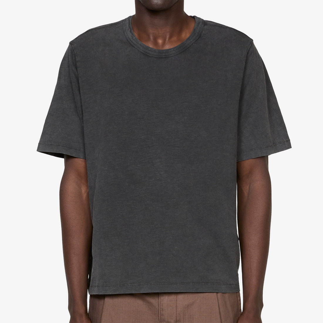 Slub T-Shirt Black Tees