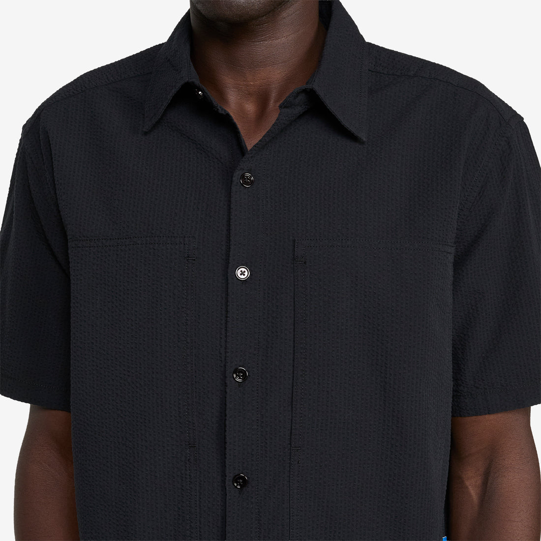 Cliff Short Sleeve Shirt Black Seer Shirts