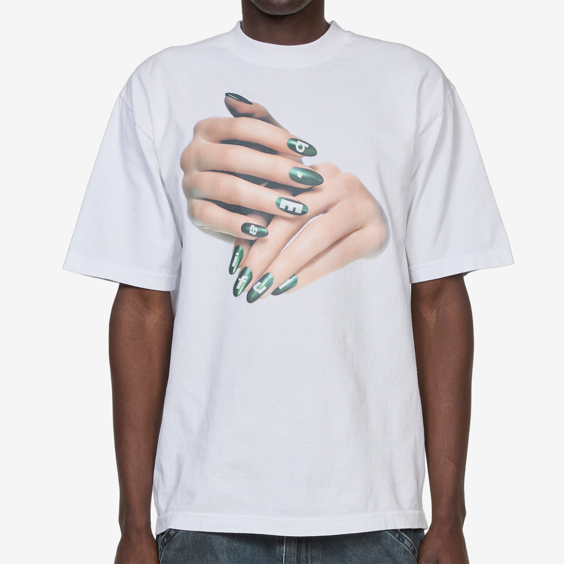 Manicure T-Shirt White Tees