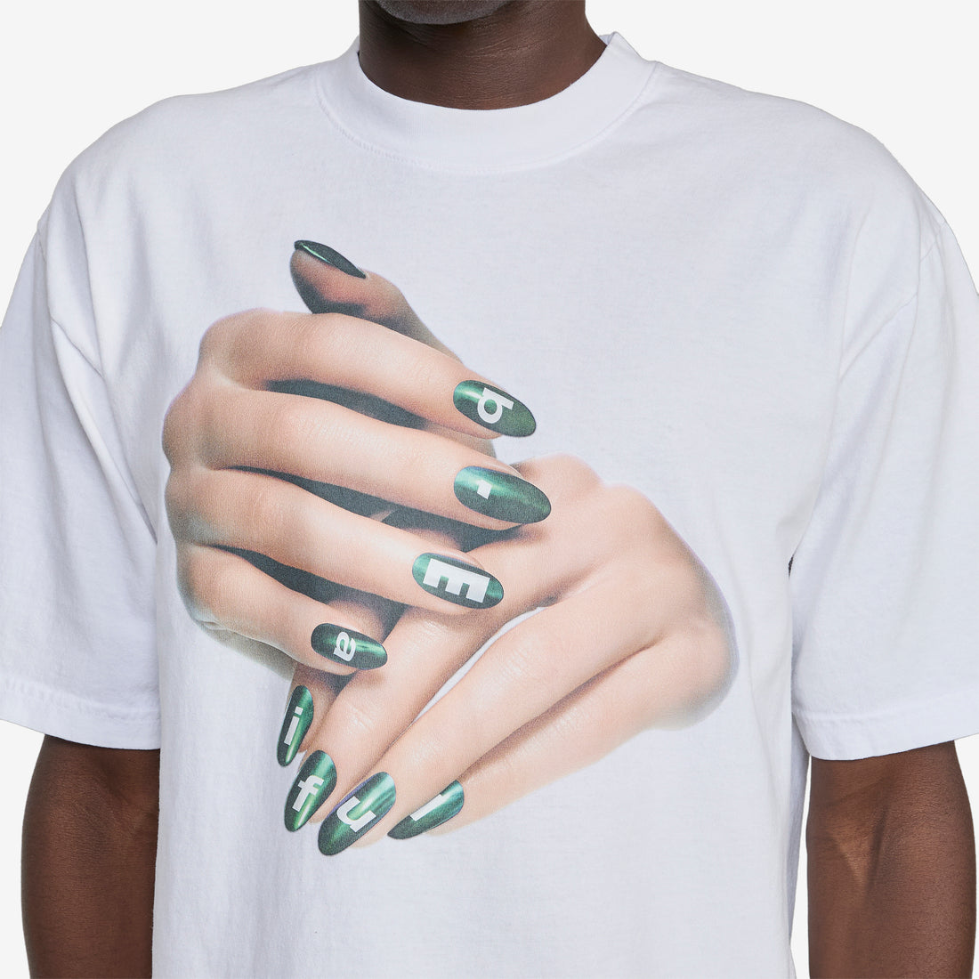Manicure T-Shirt White Tees