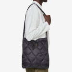 Military Crossbody Soft Shell Down Bag (M) Black