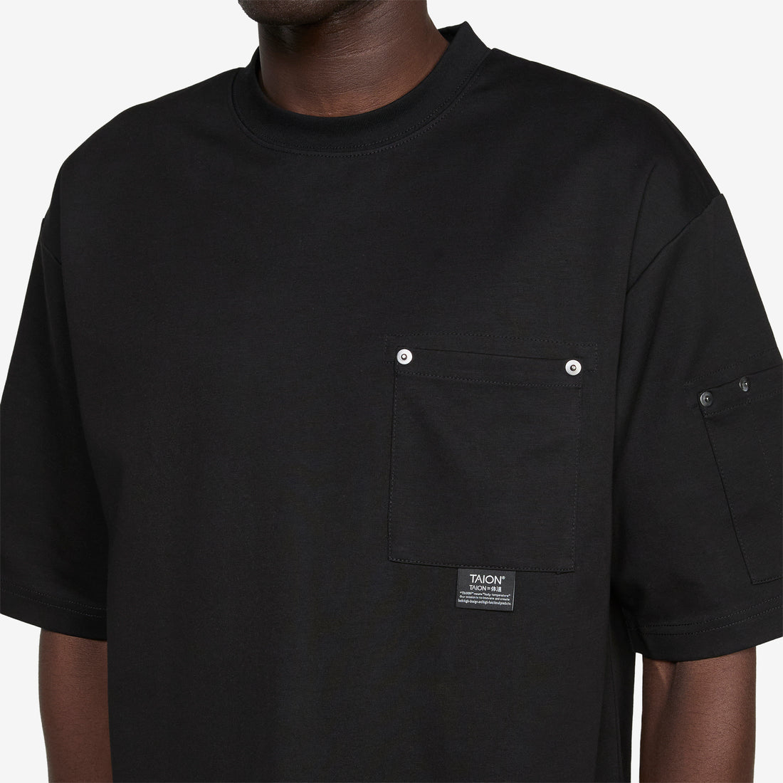 Work Libet Pocket T-Shirt Black Tees