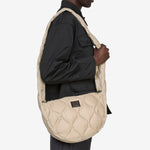 Military Banana Shoulder Down Bag (M) G.Beige