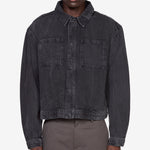 Denim Overshirt Black Vein
