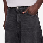 Denim Jorts Black Vein
