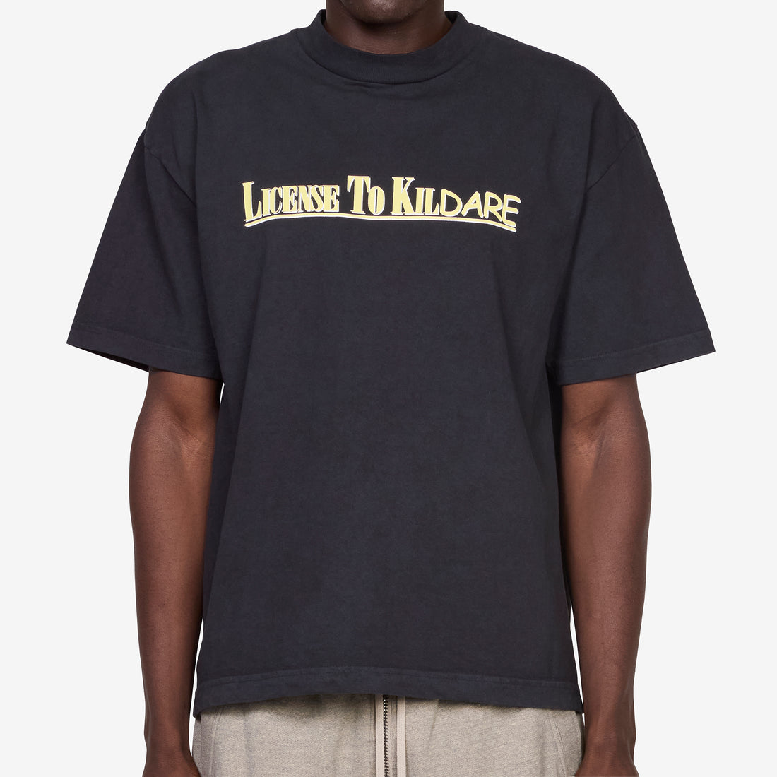 License To Kildare T-Shirt Off Black Tees