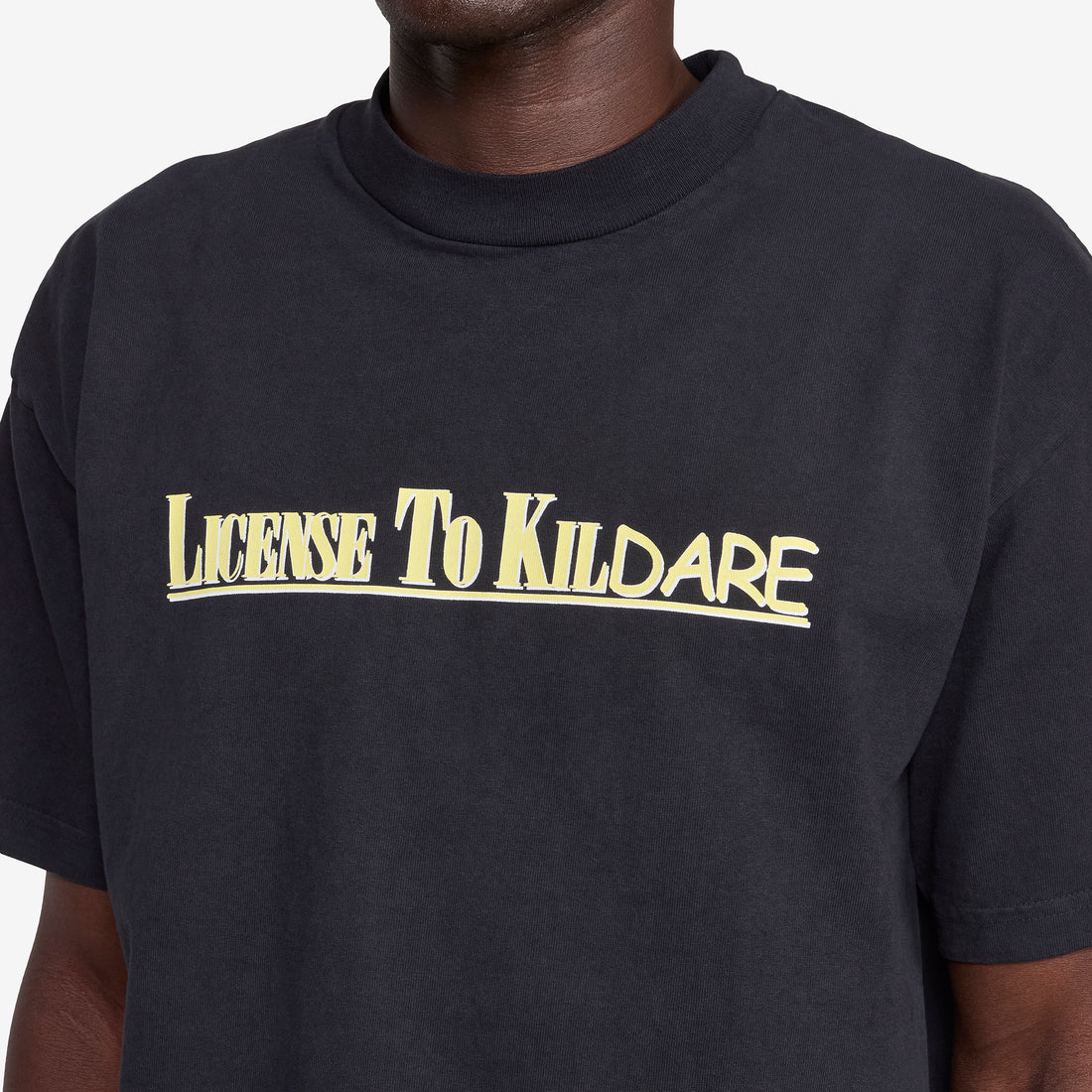 License To Kildare T-Shirt Off Black Tees