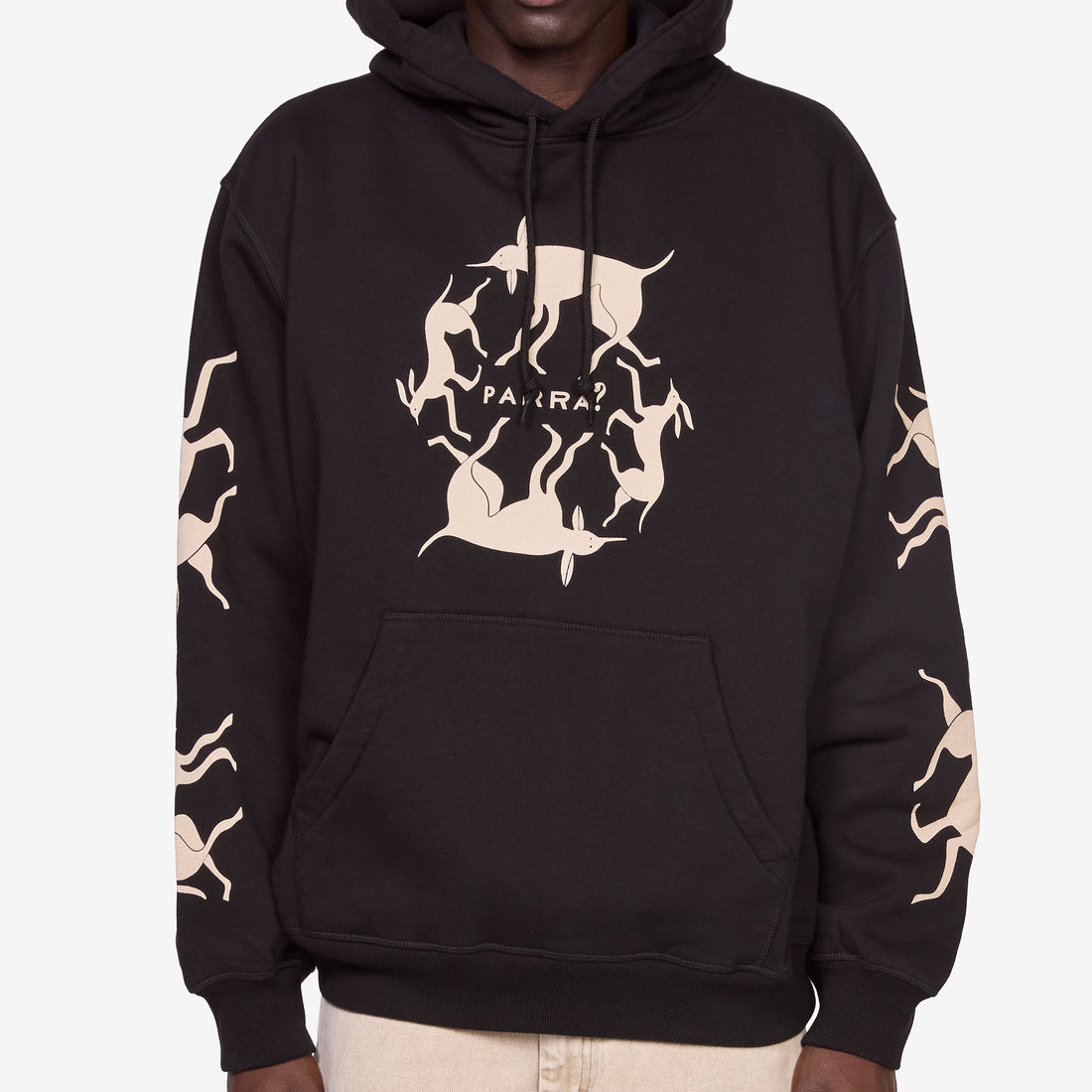 Non Grand Cafe Hooded Sweatshirt Black Shirts