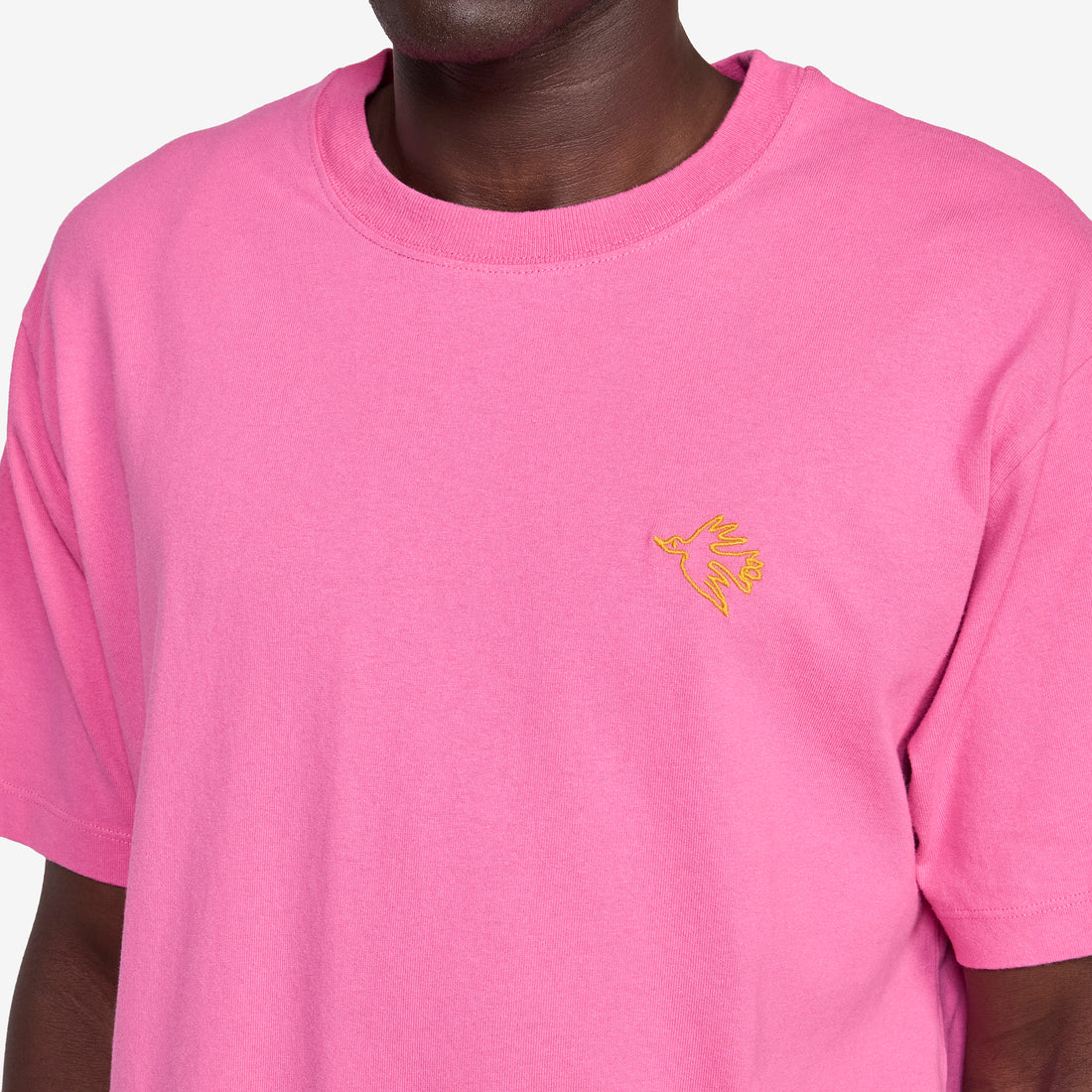 Yarn Bird T-Shirt Pink Tees