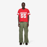 Applique Football Jersey Tomato