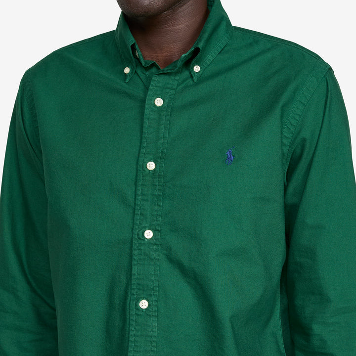 Custom Fit Garment-Dyed Oxford Shirt New Forest | Fresh Water Pp