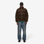 Corduroy Down Jacket Dark Beech