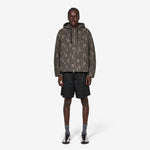 Cotton Twill Zip Hoodie Real Bark Camo