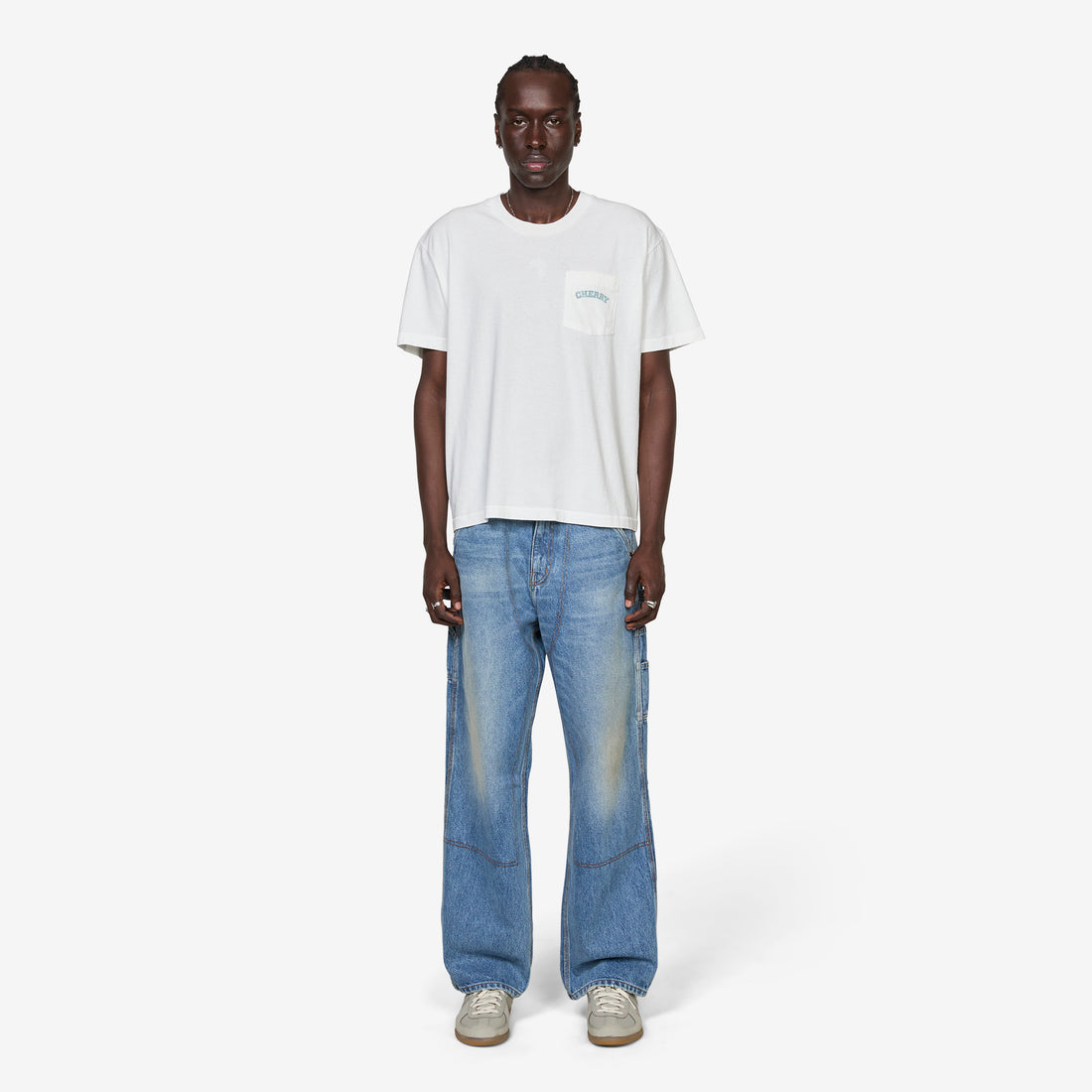 Palamino Classic Pocket T-Shirt Vintage White Tees