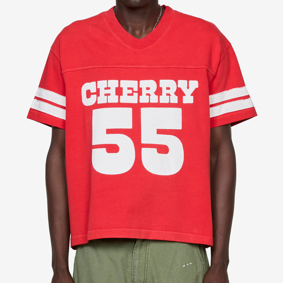 Applique Football Jersey Tomato Tees
