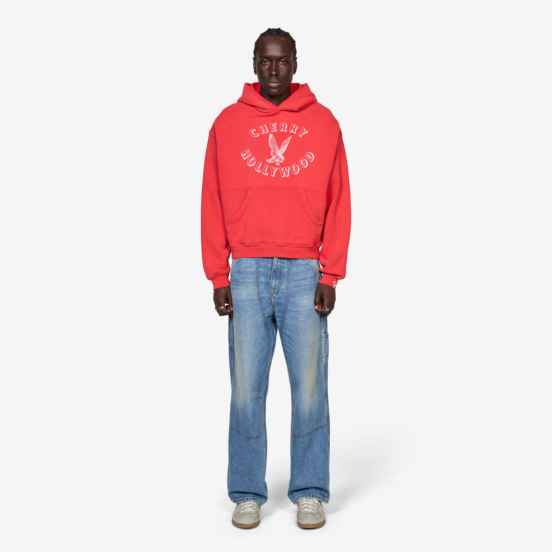 Hollywood Pullover Hoodie Tomato Jumpers