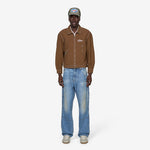Nylon Running Jacket Brown