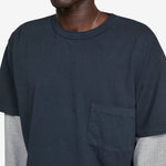 Santa Fe Layered Thermal T-Shirt Vintage Black