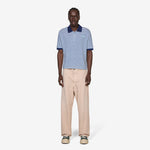 Striped Polo Shirt Royal