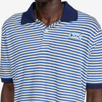 Striped Polo Shirt Royal