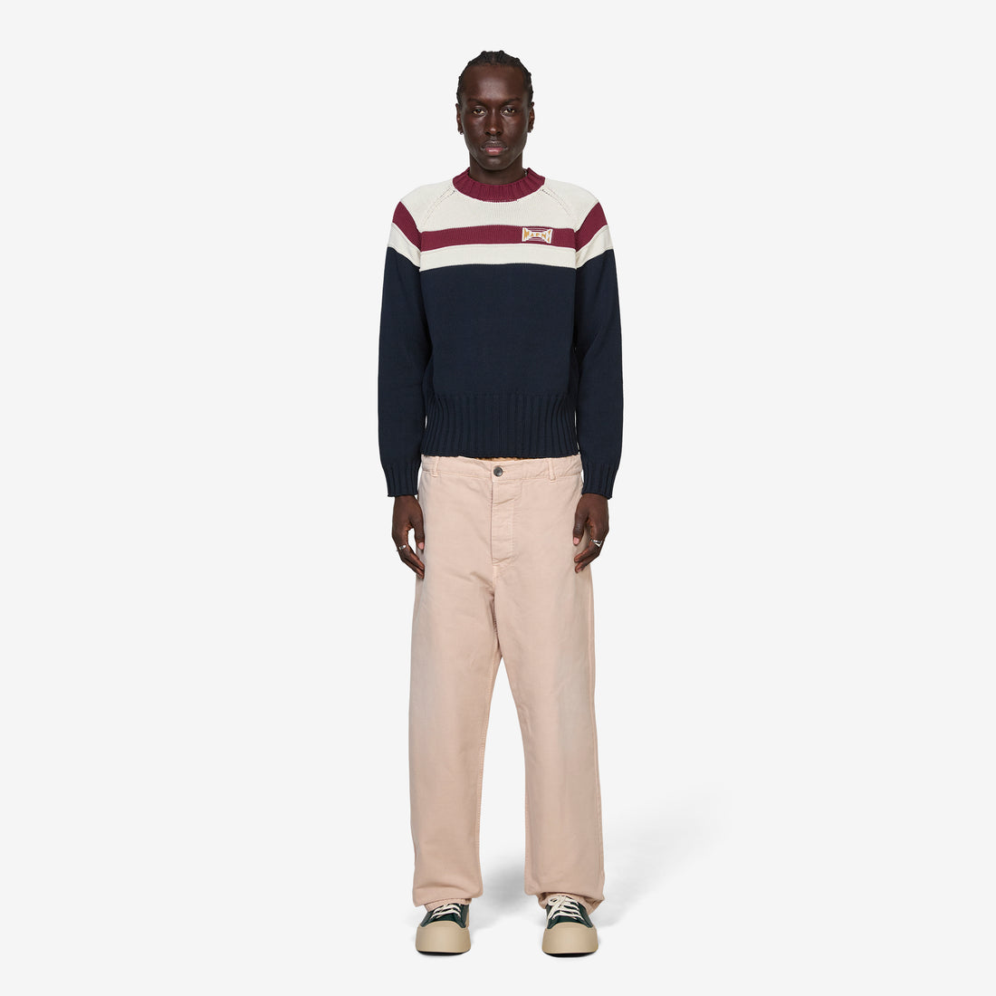 Contrast Stripe Jumper Eclipse Jumpers